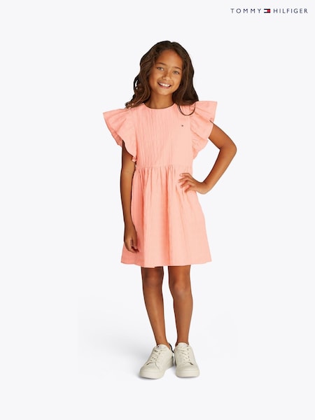 Tommy Hilfiger Orange Flare Dress (F54917) | 322 QAR