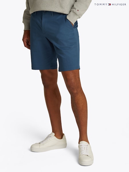 Tommy Hilfiger Blue Regular Fit 1985 Harlem Stretch Shorts (F54987) | R$ 740