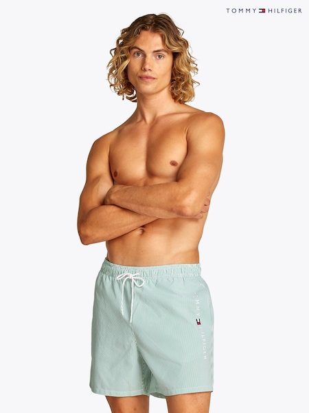 Tommy Hilfiger Medium Length Stripe Drawstring Swim Trunks (F55109) | 3 905 грн