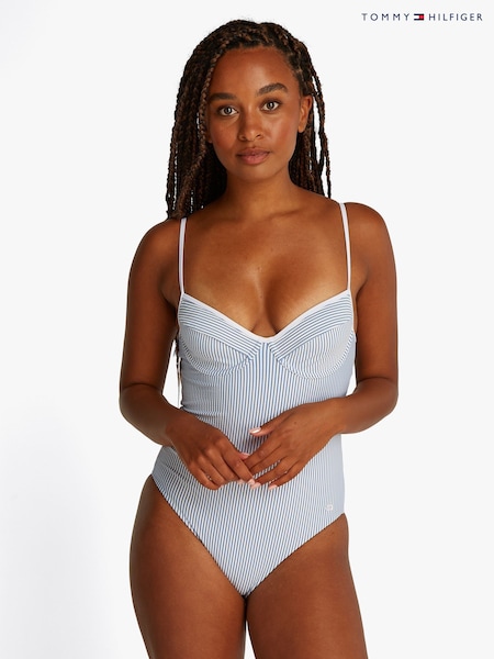 Tommy Hilfiger Demi Swimsuit 1 Piece (F55118) | ‏453‏₪
