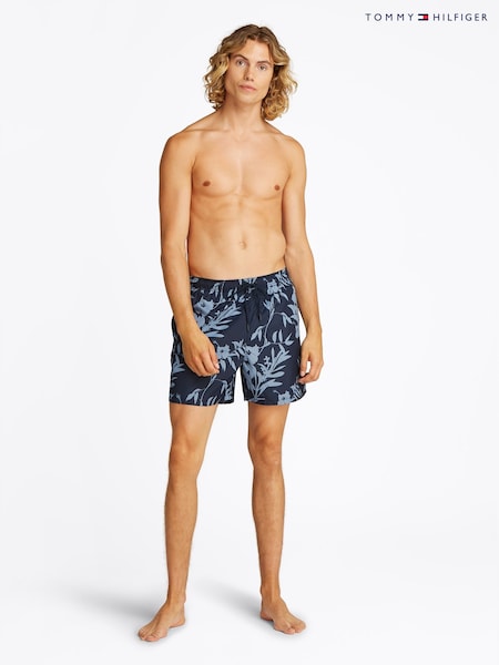 Tommy Hilfiger Medium Length Print Drawstring Swim Shorts (F55144) | €99