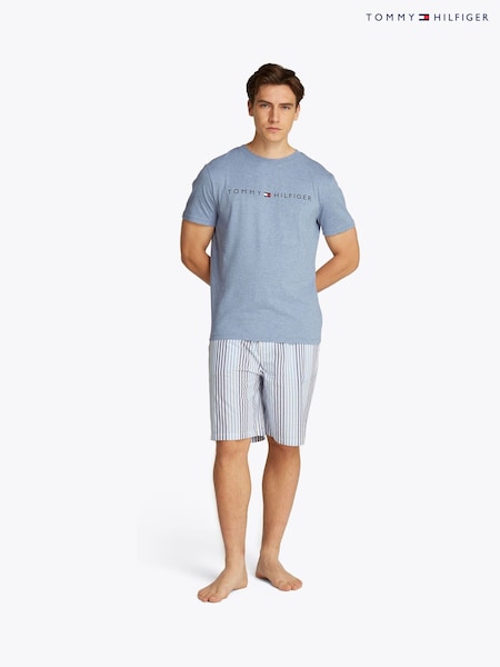 Tommy Hilfiger Blue Pyjama T-Shirt (F55154) | R$ 315