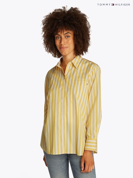 Tommy Hilfiger Yellow Easy Fit Essential 100% Cotton Poplin Shirt (F55200) | 6,609 UAH