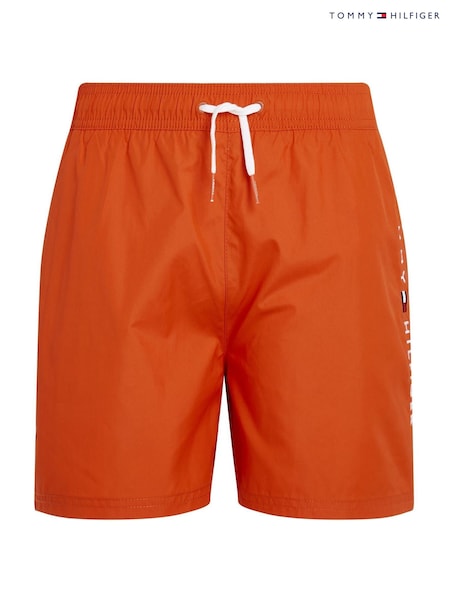 Tommy Hilfiger Orange Medium Drawstring Swim Shorts (F55218) | €54