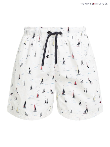 Tommy Hilfiger Natural Medium Drawstring Swim Shorts (F55257) | €54
