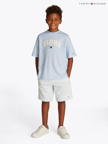ג'ינס כחול - Tommy Hilfiger Varsity Short Sleeve 100% Cotton T-shirt (F55297) | ‏131‏₪ - ‏146‏ ₪