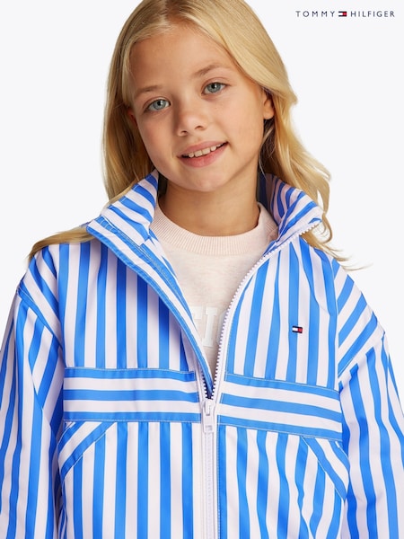 Tommy Hilfiger Striped Windbreaker Jacket (F55374) | ‏437 د.إ.‏ - ‏ 524‏ د.إ.