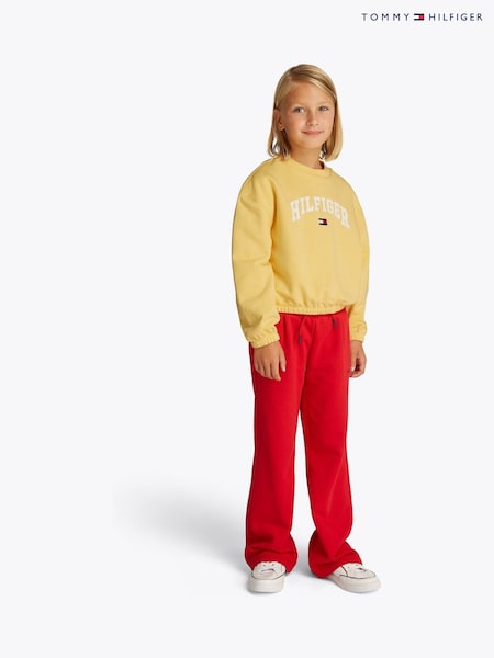 Galben - Bluză de trening Tommy Hilfiger Varsity (F55386) | 372 LEI - 447 LEI