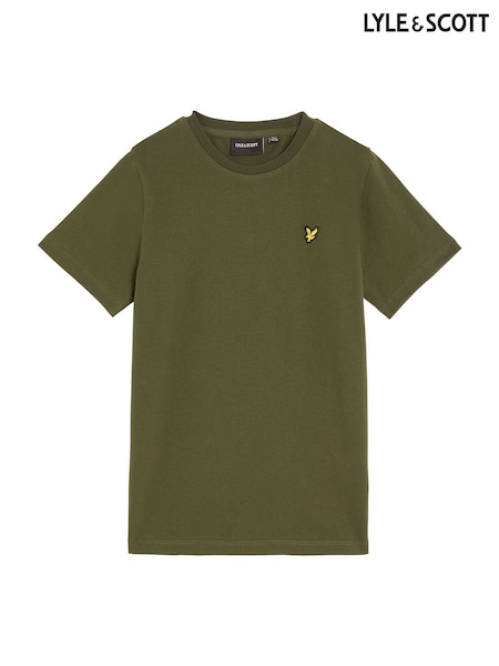 Svetlo zelena - Lyle & Scott Essentials Crew Neck T-Shirt (F55520) | € 29