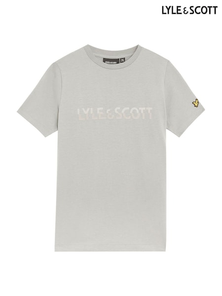 Lyle & Scott Grey Print T-Shirt (F55528) | €35
