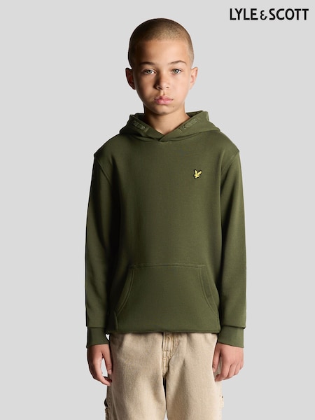 zelena - Lyle & Scott Jersey Hoodie (F55532) | € 79