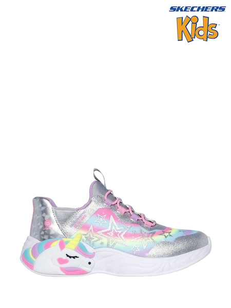 Skechers Unicorn Dreams Starry Lite Trainers (F55809) | ‏314 د.إ.‏