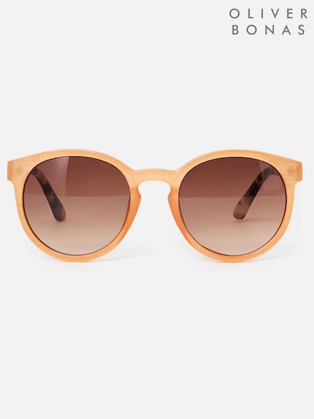 Oliver Bonas Faux Tortoiseshell Preppy Sunglasses (F55848) | €35