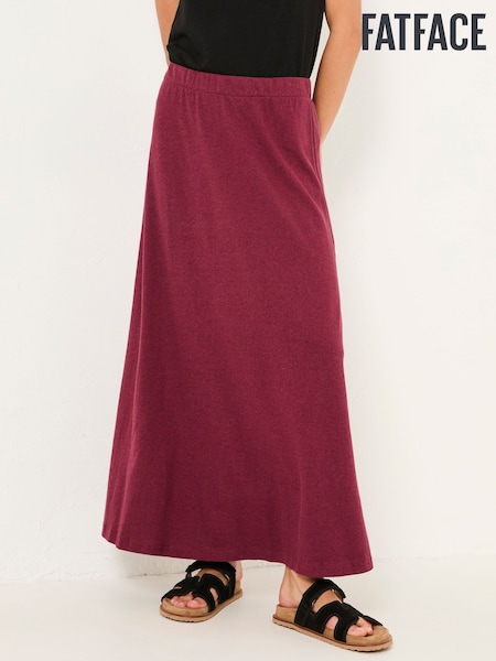 FatFace Jersey Midi Skirt (F56130) | ‏241‏₪