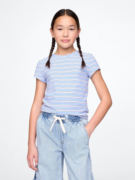 В синюю полоску - Gap Crew Neck T-Shirt (4-13yrs) (F56156) | €16
