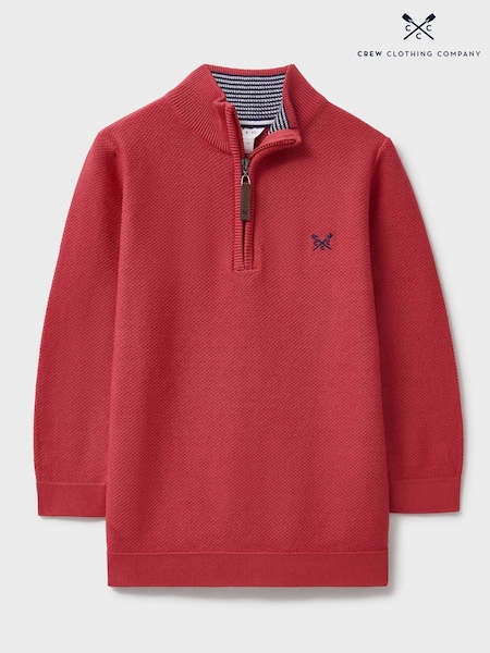 Crew Clothing Company 100% Cotton Half Zip Jumper (F56401) | 179 LEI - 298 LEI