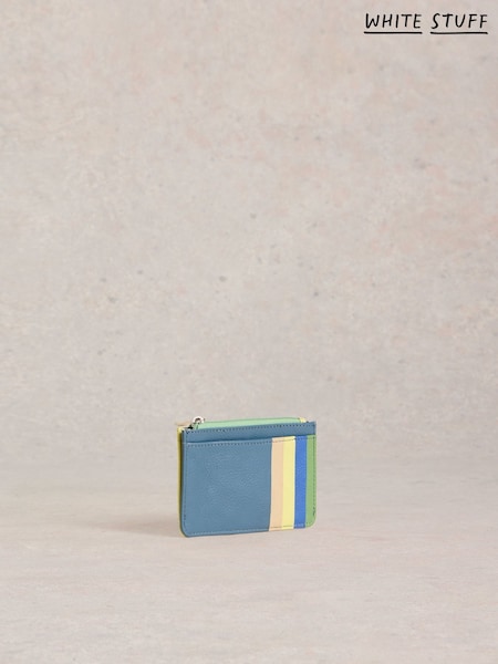 White Stuff Blue Celia Card Holder Purse (F56487) | $44