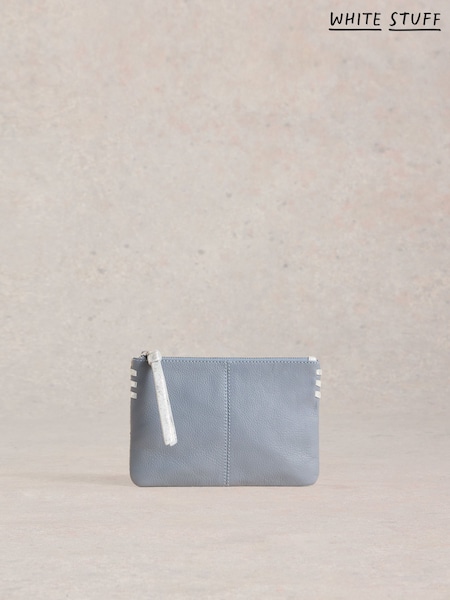White Stuff Blue Bella Zip Pouch Top (F56492) | AED204