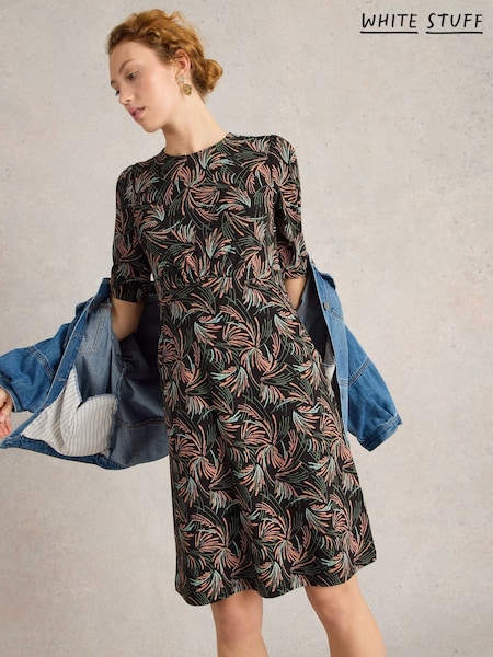 White Stuff Black Olivia Jersey Dress (F56501) | €69