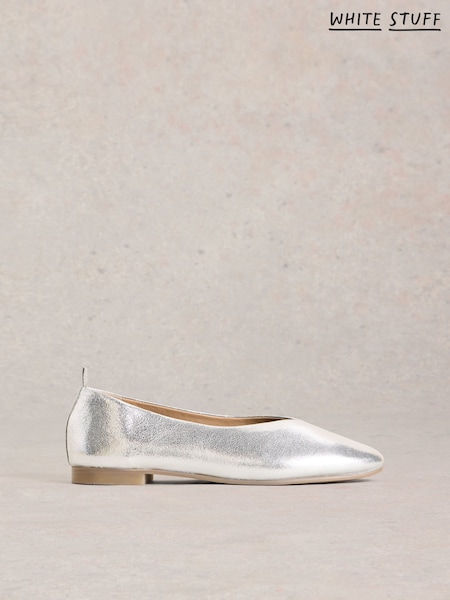 Hopea - White Stuff Cheri Leather Ballerina Tossut (F56507) | €109