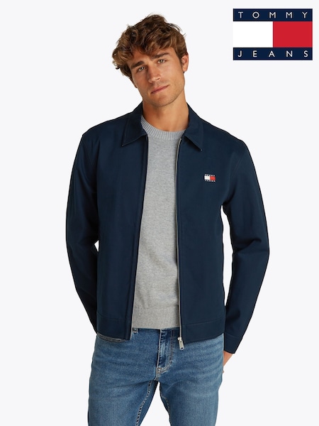 Tommy Jeans Blue Regular Fit Cotton Jacket (F56550) | R$ 985