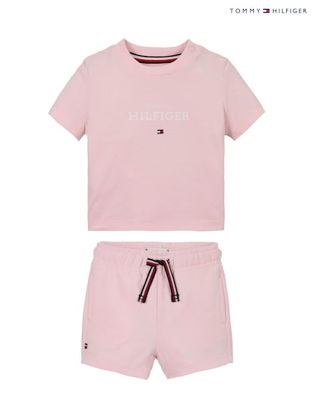 Tommy Hilfiger Monotype T-Shirt and Short Set (F56554) | ¥ 8,880