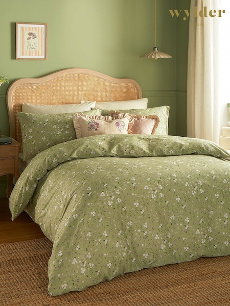 Wylder Sage Bronte Printed Floral Duvet Set (F56632) | €29 - €54