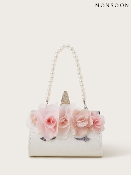 Monsoon Natural Mini Unicorn Pearl Strap Bag (F57170) | €16