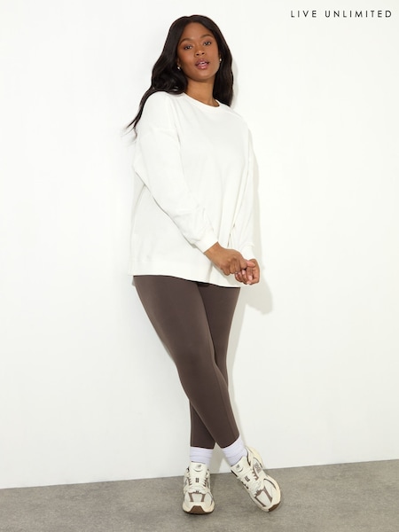 Live Unlimited 100% Cotton Seam Detail Sweatshirt (F57240) | €102