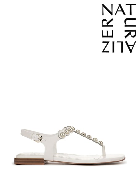 Naturalizer Regular Fit Nara Toe Post Brown Sandals (F57285) | €153