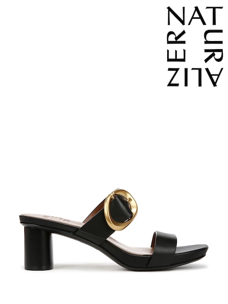 Черный - Naturalizer Ida Wide Fit Slider Sandals (F57309) | €172