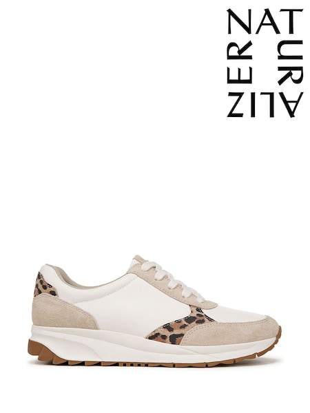 Naturalizer Regular Fit Shay Lace-Up White Trainers (F57324) | €146