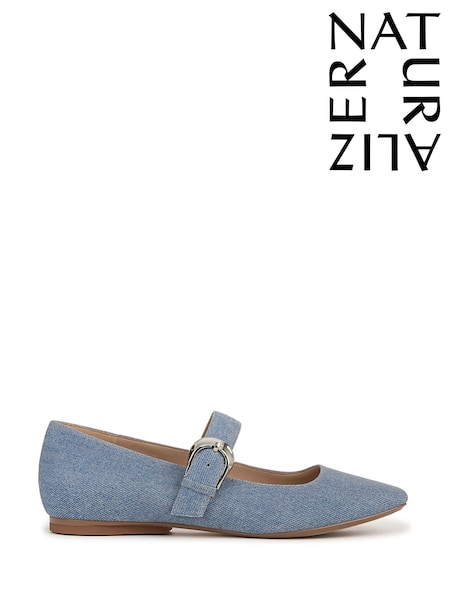 Naturalizer Mary Janes Carter Wide Fit Black Shoes (F57327) | kr1 785