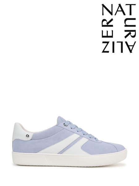Синий - Naturalizer Medina Wide Fit Lace-Up Trainers (F57335) | €133