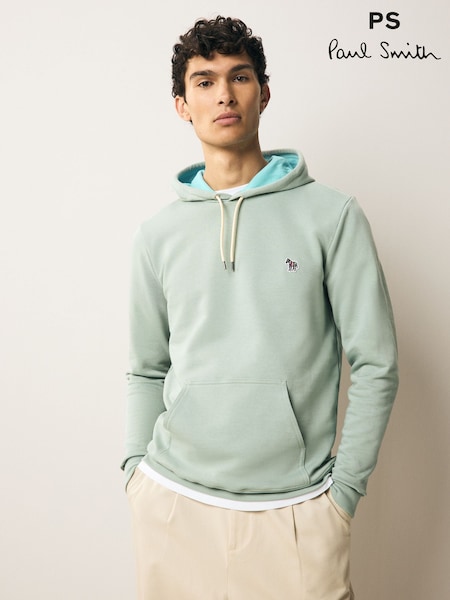 PS Paul Smith Regular Fit Green Logo Hoodie (F57373) | 668 QAR