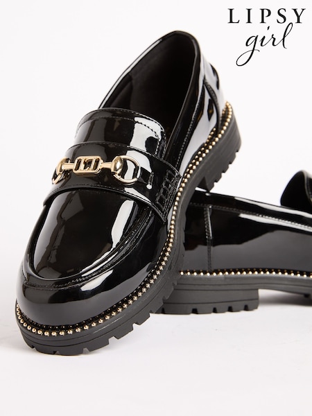 Lipsy Patent Snaffle Detail School Loafer Shoes (F57441) | 44 € - 50 €