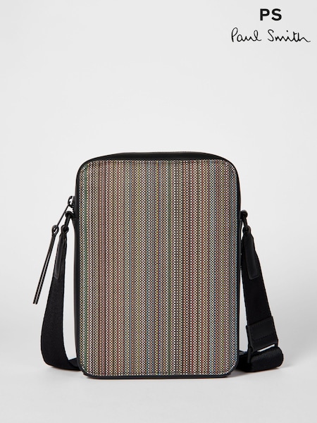PS Paul Smith Logo Flight Black Bag (F57467) | €364