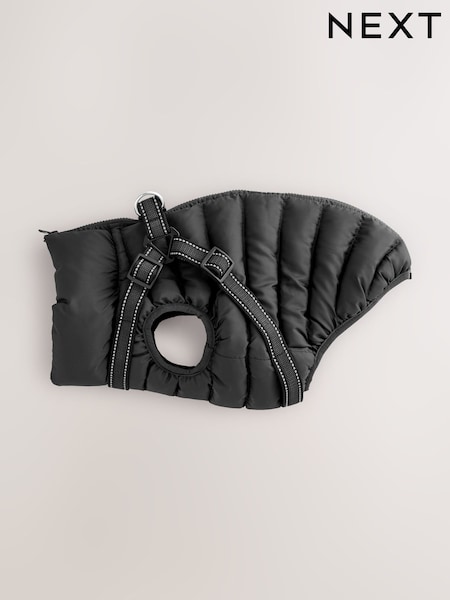 Black Harness Dog Coat (F57536) | AED101 - AED117