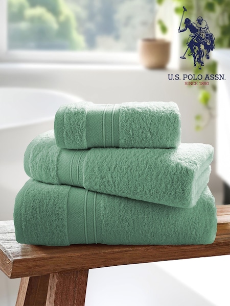 U.S. Polo Assn. Harbour Grey Supersoft Pure Cotton Towel (F57655) | €39 - €53