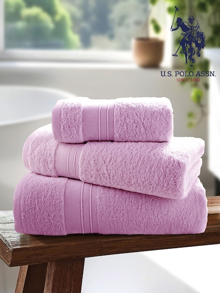 U.S. Polo Assn. Lavender Fog Supersoft Pure Cotton Towel (F57667) | €39 - €53