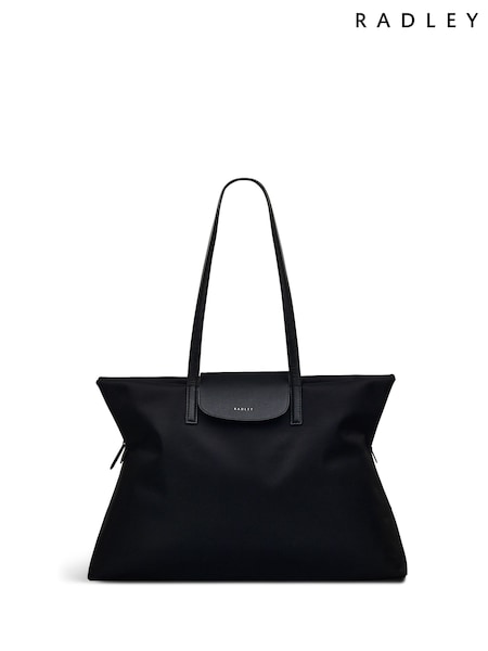 שחור - Radley London Medium Pocket Essentials Ziptop Tote Bag (F57776) | ‏498‏₪