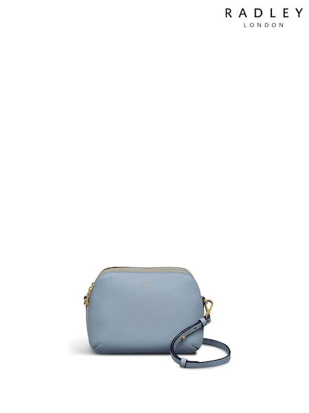 Azul - Radley Medium Dukes Place Icon Zip Top Cross-Body Bag (F57783) | R$ 1.965