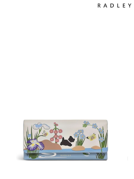 Radley Large Blue Rhs SS25 Flapover Matinee Purse (F57804) | €130