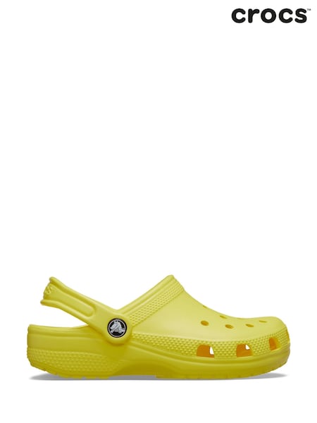 Crocs Yellow Toddler Classic Clogs (F57824) | AED204