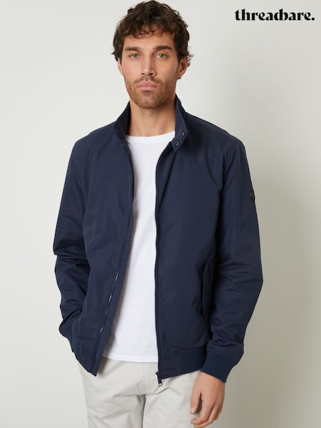 Темно-синій - Threadbare Zip Up Harrington Jacket (F57966) | 2 704 грн