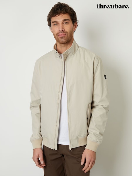 Threadbare Natural Zip Up Harrington Jacket (F57973) | €60