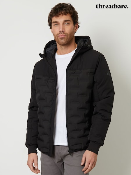 Threadbare Quilted Panel Hooded Jacket (F57983) | €79