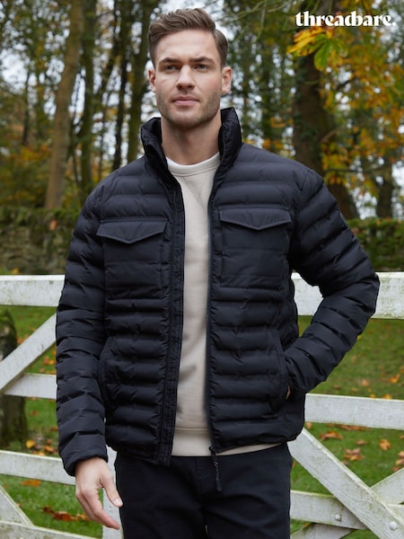 Threadbare Funnel Neck Puffer Jacket (F58004) | R$ 580
