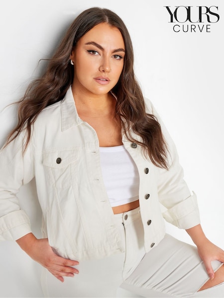 Yours Curve Classic 100% Cotton Denim Jacket (F58216) | €49