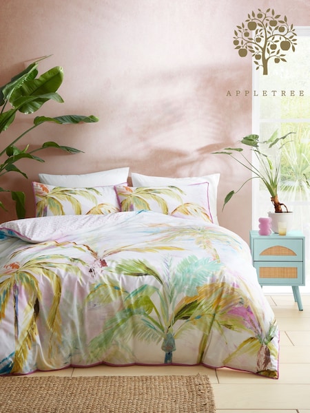 Appletree Green Leilani 100% Cotton Duvet Cover Set (F58378) | 144 QAR - 267 QAR